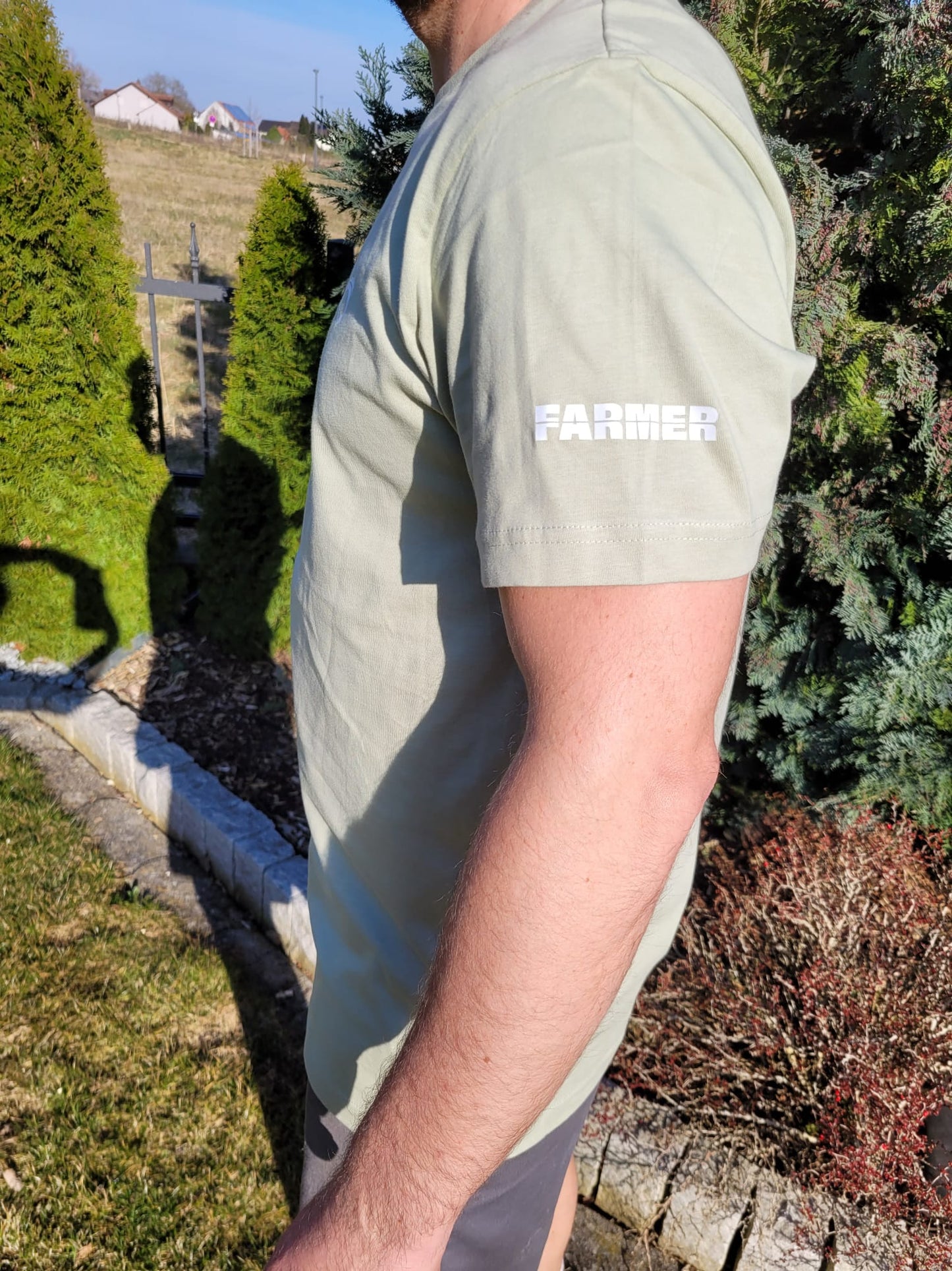 NEUES T-Shirt Farbe. Hell-Mint, mit Logo SELBER G`MACHT  wenn´s guad g´macht is...   Vorbestellung
