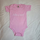 Baby Bio-Kurzarm Body, Hellrosa