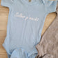 Baby Bio-Kurzarm Body Zweier Set Blau/Grau