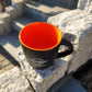 Tassen mit Logo SELBER G`MACHT wenn´s guad g´macht is... Innen Orange 🍊
