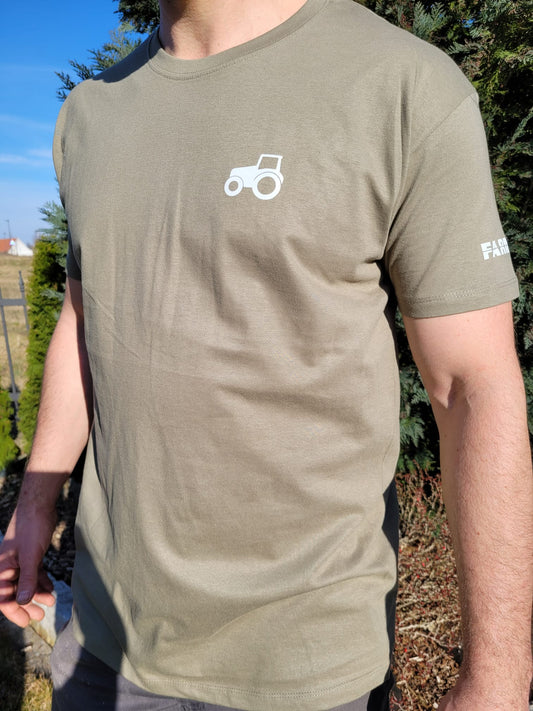 NEUES T-Shirt Farbe: Oliv,  mit Logo SELBER G`MACHT  wenn´s guad g´macht is...   Vorbestellung !!!